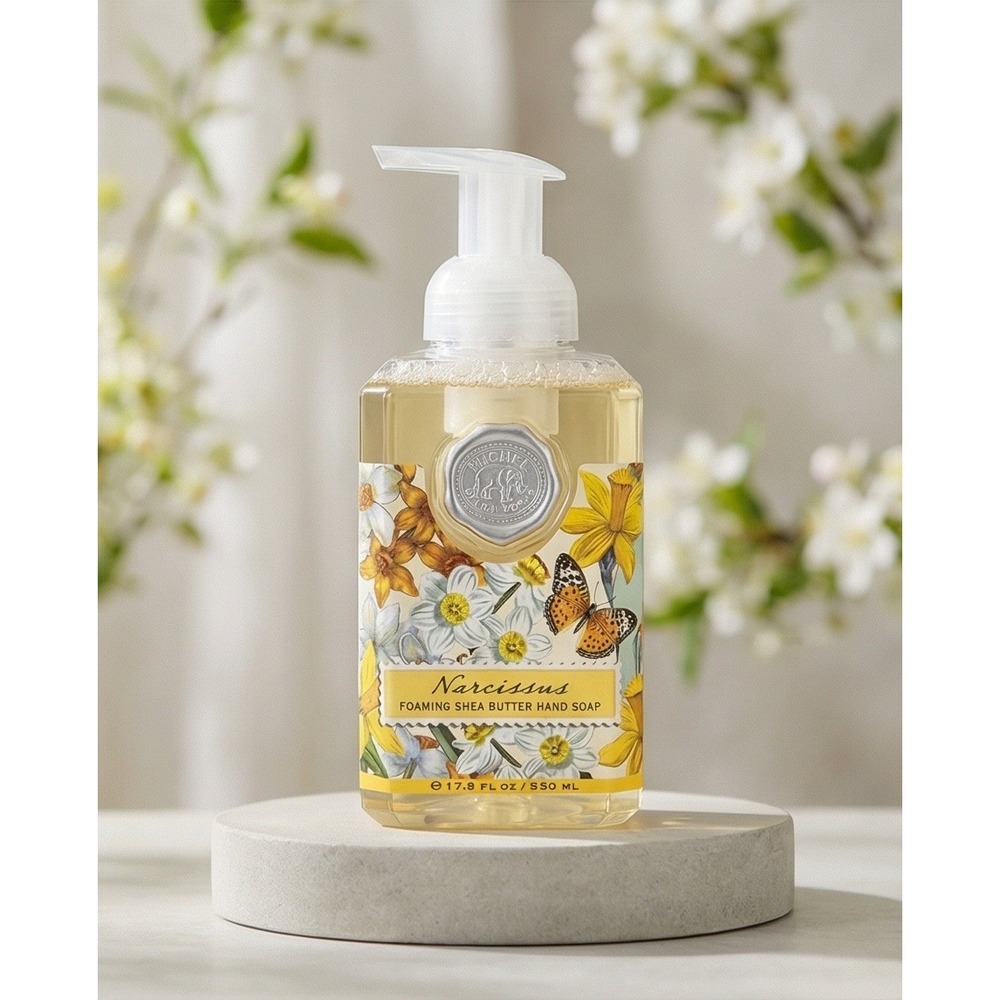 Michel Design Works‎ Narcissus Foaming Shea Butter Hand Soap 17.8 fl oz 530 ml
